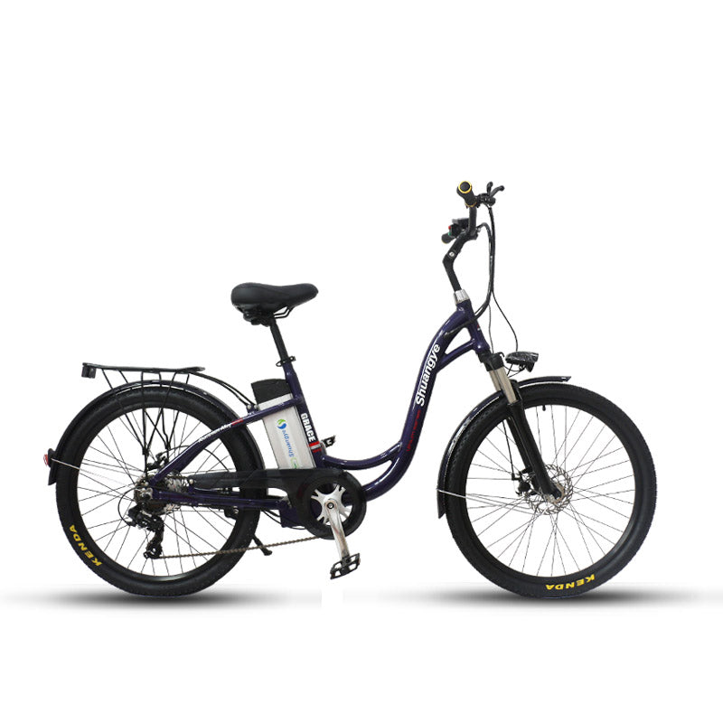 Navigate the City in Comfort and Style with the Model A3AL24 Step-Through E-Bike