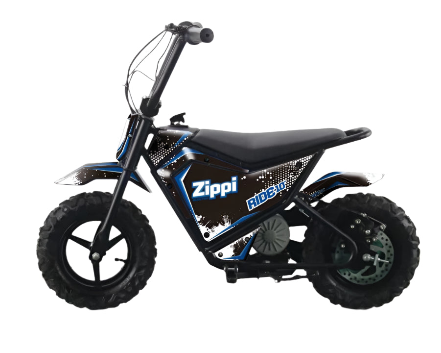 Zippi Ride 10” Kids Ebike age 2 to 8 Blue