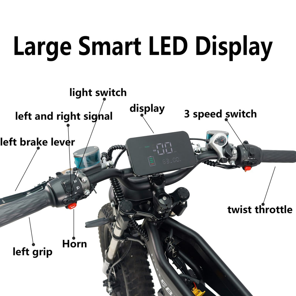 Unleash Off-Road Power with the Model Q1 Electric Dirt Bike