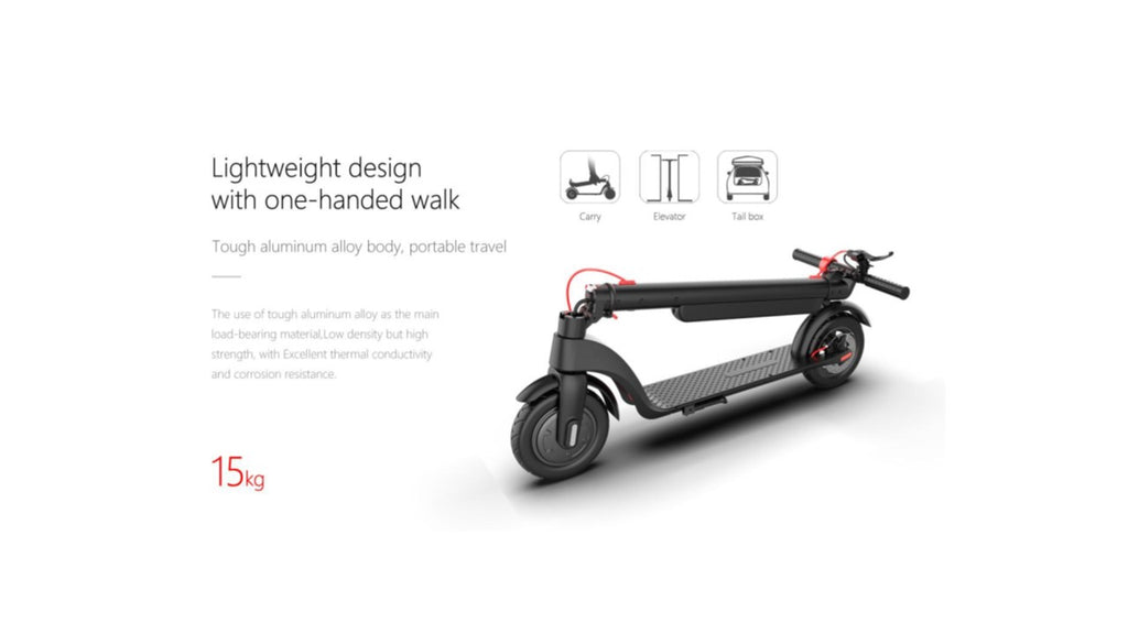 X8-350W Folding E-Scooter: Ultimate Power, Portability & Performance in One Ride