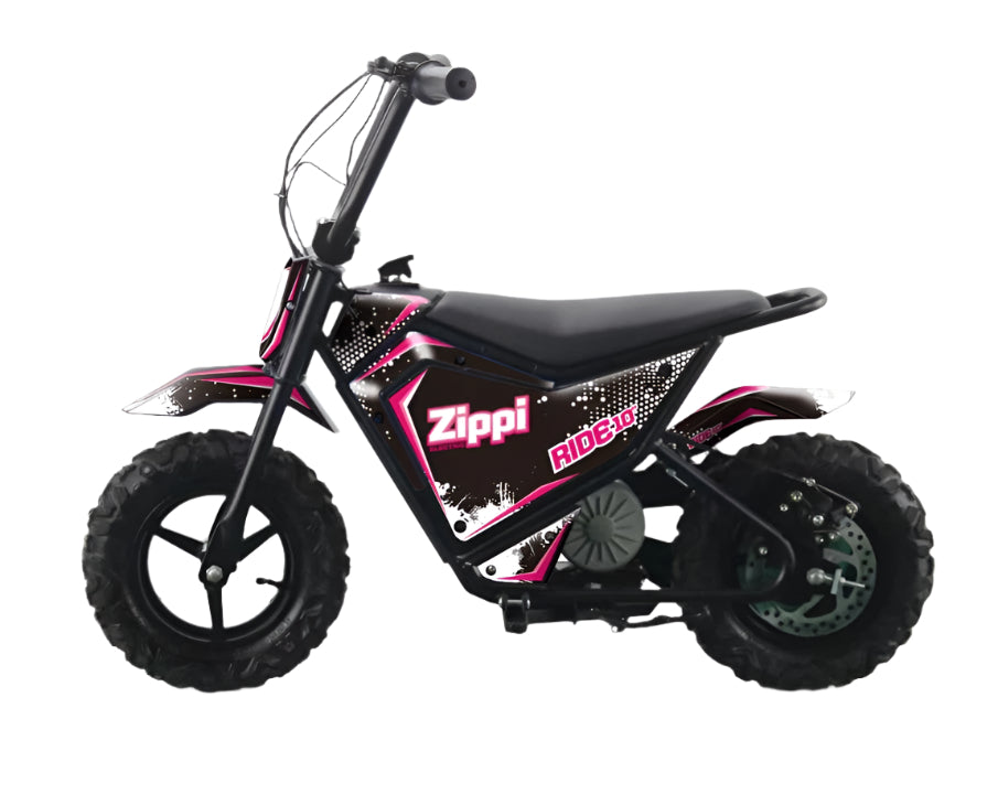 Zippi Ride 10” Kids Ebike age 2 to 8 Pink