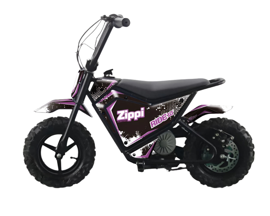 Zippi Ride 10” Kids Ebike age 2 to 8 Purple
