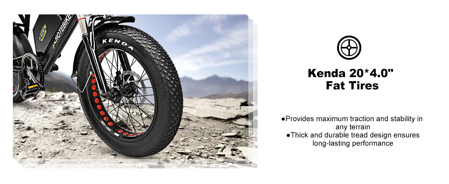 No Limits, Just Power – HOTEBIKE S731 Fat Tyre E-Bike with 48V and 500W Performance